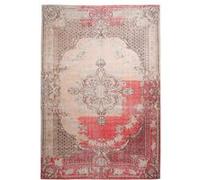 Tapis Imprimé Rétro Antique Vintage Rouge 140 x 200 cm Rouge G