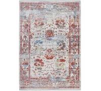 Tapis Imprimé Tufté à la Main Antigua Multicolore 80 x 150 cm Multicolore