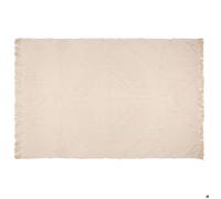 Tapis ""Inca"" coton tufté blanc ivoire 120x170cm - Atmosphera createur d'interieur