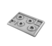 Tapis innovant de perles pour la fabrication de colliers - Surface antidérapante - Outil d'artisanat avec profil d'économie d'espace - Plaque de conception de perles réglable