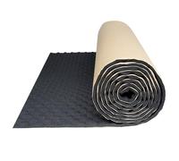 Tapis insonorisant de 5, 4 pieds carrés, auto-adhésif, pour véhicules, réduction du bruit thermique, doublure intérieure, matériau d'insonorisation automobile pour portes, sols, toit