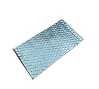 Tapis Insonorisant En Caoutchouc Butyle 20 X 10 Cm 2 Mm D'épaisseur 1 Pièce Isolation Phonique Et Thermique Pour Capot Portières Coffre Coussin D'isolation Thermique Moteur(Silvery 2mmx10cmx20cm)