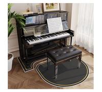 Tapis insonorisant pour piano, amortisseur de son acoustique, protecteur de tapis antidérapant, tapis de sol ultime pour absorption acoustique du piano droit, solution d'insonori O 70*160cm+110*110cm