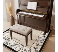 Tapis insonorisant pour piano droit, tapis antidérapant avec isolation thermique et coussin acoustique résistant à l'humidité, tapis de sol absorbant le bruit