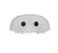 Tapis insonorisant Pour Skoda Pour Kodiaq 2017-2021 Capot Moteur Avant Isolation Coton Tampon Insonorisant Thermique Tapis Couverture PET Feuille D'aluminium Coussin d'isolation Capot Moteur(Type B)