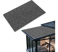 Tapis Insonorisant pour Toit, Auvent, Toit Métallique, Insonorisant pour Stopper Les Écoulements D'eau, Isolation Phonique, Coussin Anti-goutte pour Climatiseur(Gray,1.2x6m(47.2x236.2in))