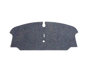 Tapis insonorisant sous moquette de cabine avant avec banquette pour Combi 73 ->79