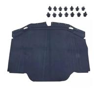 Tapis insonorisant Tapis D'isolation Thermique Pour Capot Avant En Coton Insonorisant Pour Mercedes Pour Benz 300SL 500SL 600SL R129 SL320 SL500 SL600 Tapis insonorisant Moteur