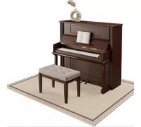 Tapis insonorisants pour Piano, Tapis insonorisant for Piano, Tapis de Chaise antidérapant et résistant for parquet, d'ordinateur Moderne(160x180cm)