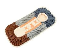 Tapis interactif à renifler pour chien pour une alimentation lente et la digestion, stimulation mentale et jouet puzzle avec dos antidérapant