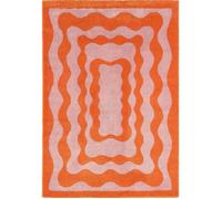 Tapis intérieur à poils longs Groovy 382 orange 160 x 230 cm
