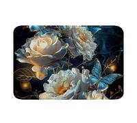 Tapis Interieur Axolotl, Noël en Hiver, Pommes De Pin Enneigées, Jolie Salamandre, Vie Marine Tapis Entree Exterieur Durable Anti-Poussière Paillasson Intérieur pour Entrée Terrasse 40X60Cm