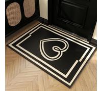 Tapis Interieur Entree,Paillasson Attrape-Poussière,Tapis de Sol Antidérapant Lavable en Machine, Paillasson pour Interieur et Extérieur , Porte Couloir,Chambre,Cuisine et Chien (80x120cm, 4)