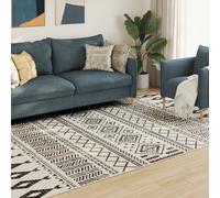 vidaXL Tapis Intérieur Extérieur à Poils Courts Antidérapant, Moquette de Sol, Carpette de Chambre à Coucher Salon Terrasse Balcon, 190x300 cm