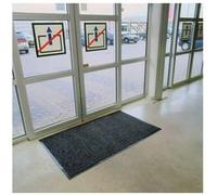 Tapis intérieur ligné Héritage 60 x 90 cm anthracite - Gris - Notrax