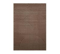 Tapis intérieur motif arches mocha 120 x 160 cm - Brad