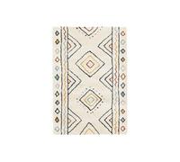 sweeek - Tapis intérieur Motif berbère crème. Bleu et Orange Ralph 160x230cm