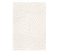 Tapis intérieur motif végétal crème Lily 80x150cm