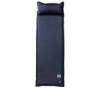 Tapis isolant auto-gonflant avec coussin gris, ultra léger et imperméable, pliable et compact, tapis thermique pour camping, extérieur, randonnée, trekking, voyage, festival, survie, sac à dos