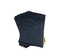 Tapis Isolant Auto Lot De 10 Tapis D'insonorisation Caoutchouc Butyle Pour Capot Moteur Pare-feu Isolation Thermique Coussinets Insonorisants