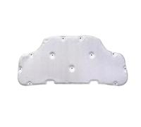 Tapis Isolant Coussin D'isolation Phonique Moteur Capot Avant Couverture Insonorisée Coton Tapis Thermique Pour Mercedes Pour Benz GLB 2020 - 2023(Argent)