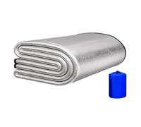 Tapis isolant de camping, tapis de camping pour isolation thermique | Tapis de camping en feuille d'aluminium portable, léger, confortable, résistant à l'humidité pour le camping