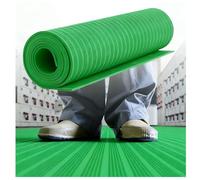 Tapis Isolant en Caoutchouc De 3 Mm D'épaisseur, Résistant Aux Hautes Tensions (6 KV), Découpable, pour La Protection Contre Les Décharges Électriques(Green-3mm,1.5x5m/4.9x16.4ft)