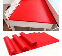 Tapis Isolant En Caoutchouc Tapis isolant en caoutchouc pour travaux électriques, pour réparations électriques et chantiers haute tension, isolation de toitures(Red,236''x47'' (6mx1.2m))