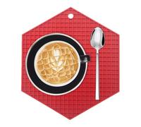 Tapis isolant en silicone, dessous de plat en silicone | Tapis en silicone alimentaire résistant à la chaleur,Coussinets chauffants antidérapants polyvalents, tapis isolant en silicone antidérapant
