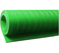 Tapis isolant haute tension for la sécurité électrique | Tapis électrique en caoutchouc antidérapant | Coussin isolant 6kV et 10kV(Green,100x100x0.5cm)