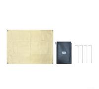 Tapis isolant pliable pour camping - 25 x 35 cm - Résistant à l'humidité (57 x 79 cm)