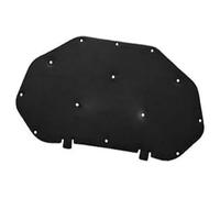 Tapis Isolant Pour VW Pour VA3 2019 Moteur Tapis Insonorisé Couvre Baie Bouclier Thermique(Black Style 1)