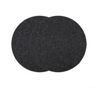 Tapis isolant réutilisable en silicone pour une utilisation en cuisine Aide à prévenir le glissement et les dommages causés par les appareils chauds comme les mélangeurs et grille-pain (rond 2)