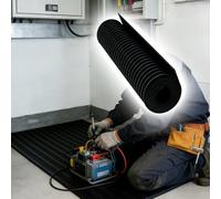 Tapis Isolant, Tapis diélectrique Commercial et Domestique - Tapis de Sol Isolant antidérapant, Flexible et Non conducteur pour Tableaux électriques et armoires électriques, Tapis de sécurit