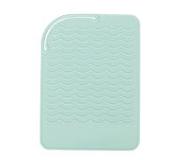 Tapis Isolant Thermique en Silicone à Motif ondulé, antidérapant, Flexible et résistant aux Hautes températures (Verte)