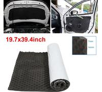 Tapis Isolation Phonique et Thermique Voiture Capot Moteur Porte 7-14mm Mousse à Mémoire Isonorisant 50x100cm