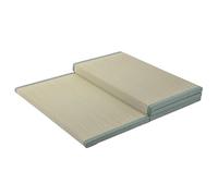 Tapis Japonais Traditionnel - Matelas futon Portable, Matelas Ferme et Confortable en Herbe Verte Naturelle 4 Plis - Idéal pour la méditation, Le Yoga, la Salle Zen,