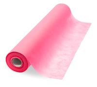 Tapis jetable 70 cm x 50 m sur rouleau avec perforation I Rose I Drap non tissé sans élastique I Chaise longue cosmétique Tatto SPA