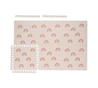 Relaxdays Tapis de Jeu, 18 pièces en Tout, en Mousse sans substances nocives, pièce carrée 60 x 60 cm, Multicolore