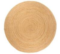 Tapis Jute tressé 210 cm Rond jute naturel G