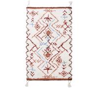 Tapis enfant coton lavable style berbère karmen multicolore 100X150