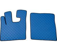 Tapis Lampa , une paire en Skeentex - Bleu - compatible pour Daf XF 105 (02/04>12/14) automatique, manuel, with Webasto, without Webasto