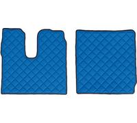 Tapis Lampa , une paire en Skeentex - Bleu - compatible pour Man TGX (07/20>) - Man TGX (01/17>06/20) automatique, manuel, 1 tiroir, 2 tiroirs