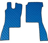 Tapis Lampa , une paire en Skeentex - bleu - compatible pour Scania L série 4 (02/95>09/04)