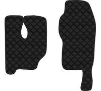 Tapis Lampa , une paire en Skeentex - noir - compatible pour Mercedes Actros MP3 (06/08>12/13) high tunnel