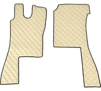 Tapis Lampa , une paire en Skeentex - Panna - compatible pour Scania L série 4 (02/95>09/04)