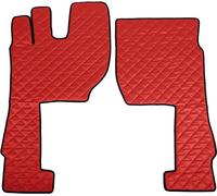Tapis Lampa , une paire en Skeentex - Rouge - compatible Volvo FH série 4 (01/21>) automatique, manuel - Volvo FH série 4 (09/12>12/20) automatique, manuel