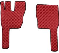 Tapis Lampa , une paire en Skeentex - rouge - compatible Volvo FM (03/13>)