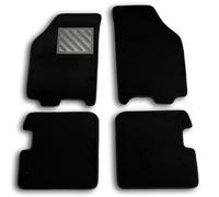Tapis Lancia Ypsilon II de 2003 à 2011, sur Mesure, antidérapant, Talonnette en Caoutchouc renforcé
