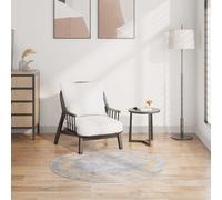 Vidaxl Tapis Lavable Antidérapant 80x300 Cm Gris